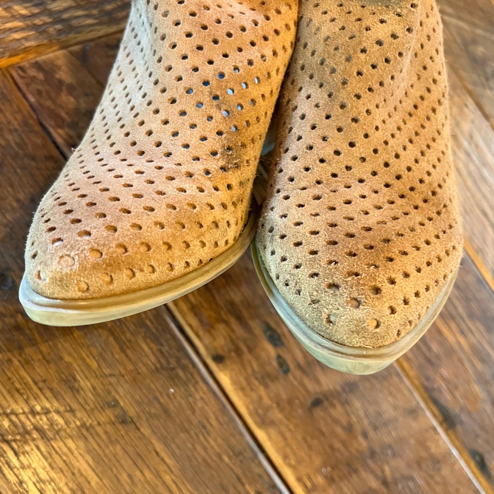 Perforated Suede Booties From Steven By Steve Mad… - image 5